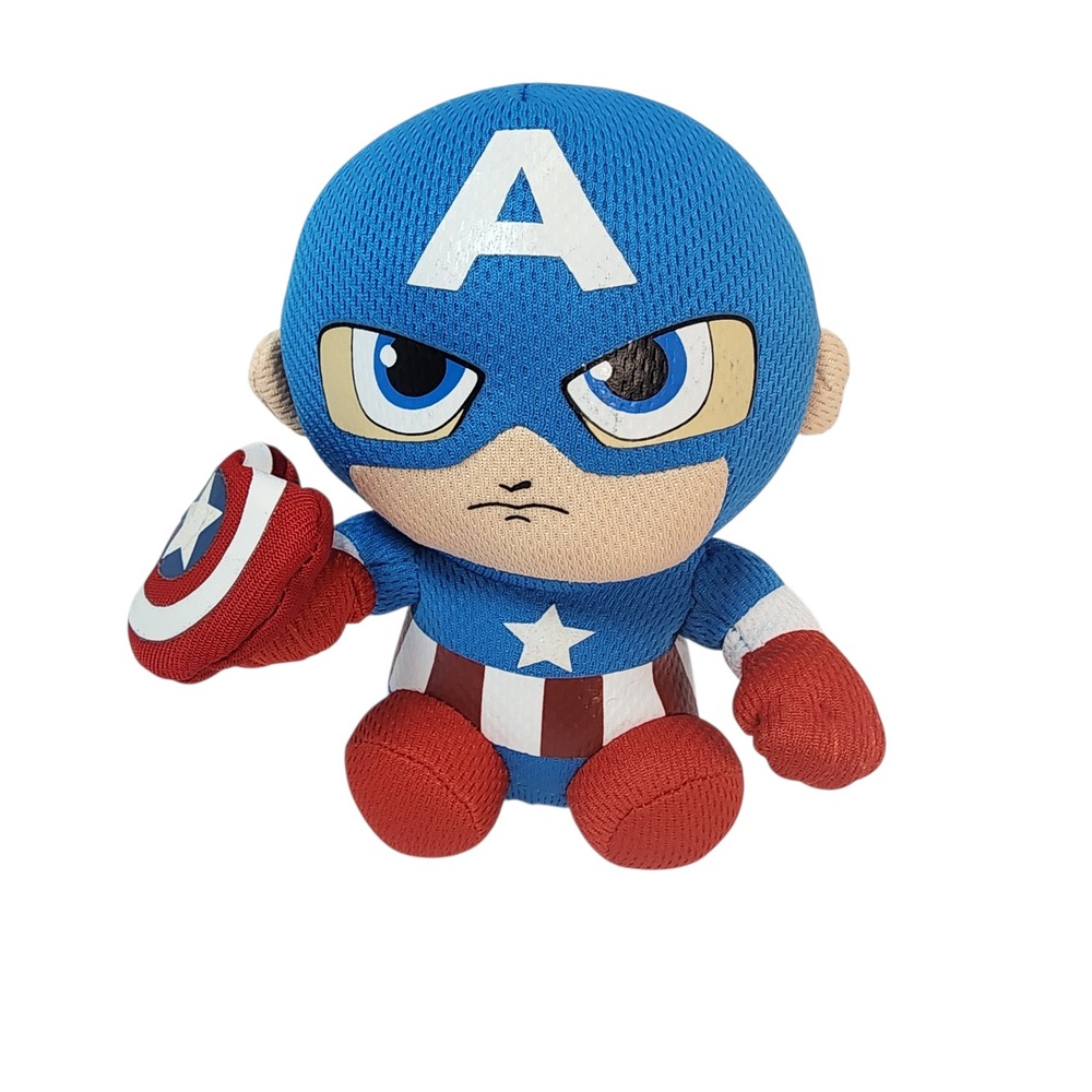 Ty Marvel Captain America Plush Stuffed Animal Toy‎